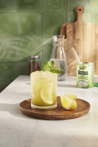 Sparkling Matcha Citrus Fizz