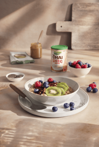 Spiced Chai ovesná kaše